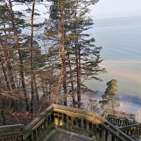 Strandidylle Apartment Mit Meerblick Und Kamin 米兹多洛杰 外观 照片