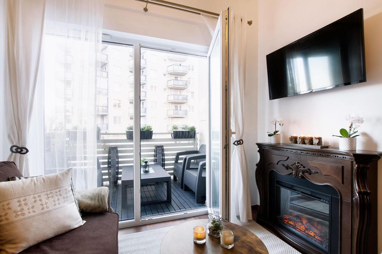 Strandidylle Apartment Mit Meerblick Und Kamin 米兹多洛杰 外观 照片