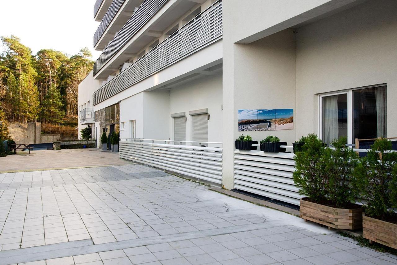 Strandidylle Apartment Mit Meerblick Und Kamin 米兹多洛杰 外观 照片