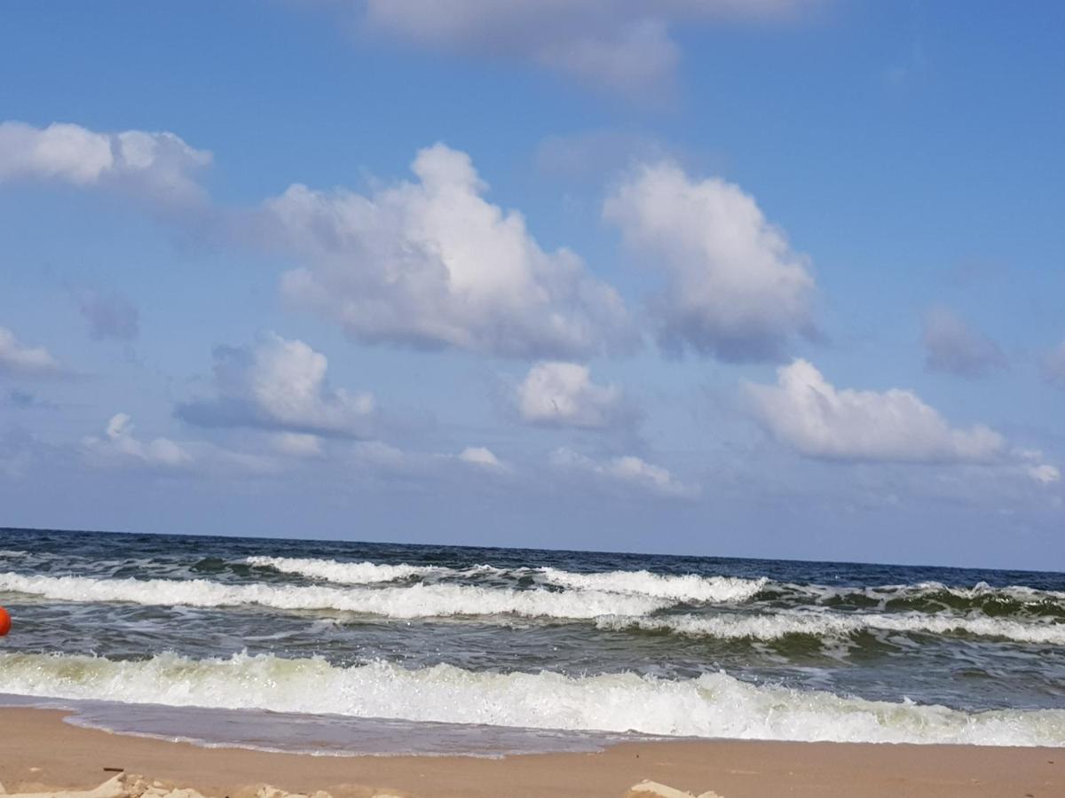 Strandidylle Apartment Mit Meerblick Und Kamin 米兹多洛杰 外观 照片