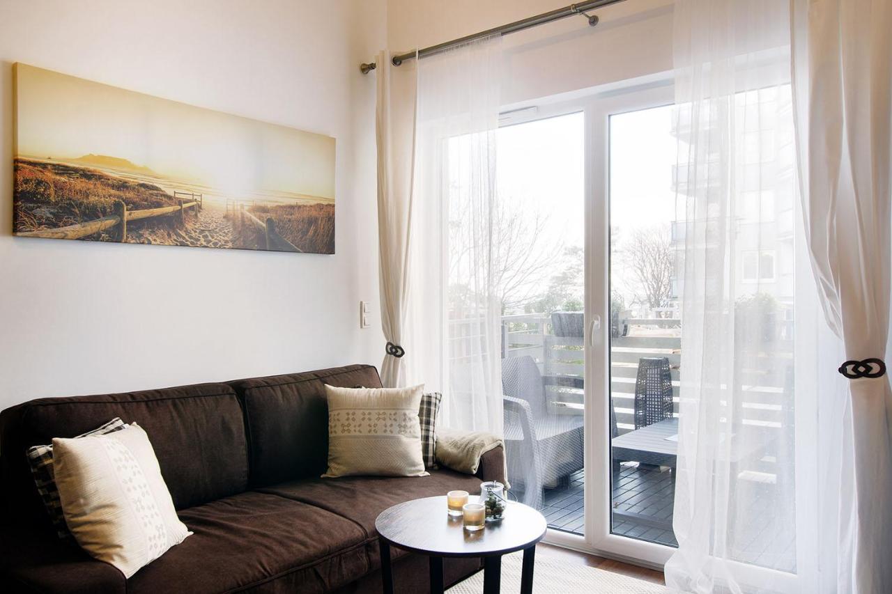 Strandidylle Apartment Mit Meerblick Und Kamin 米兹多洛杰 外观 照片