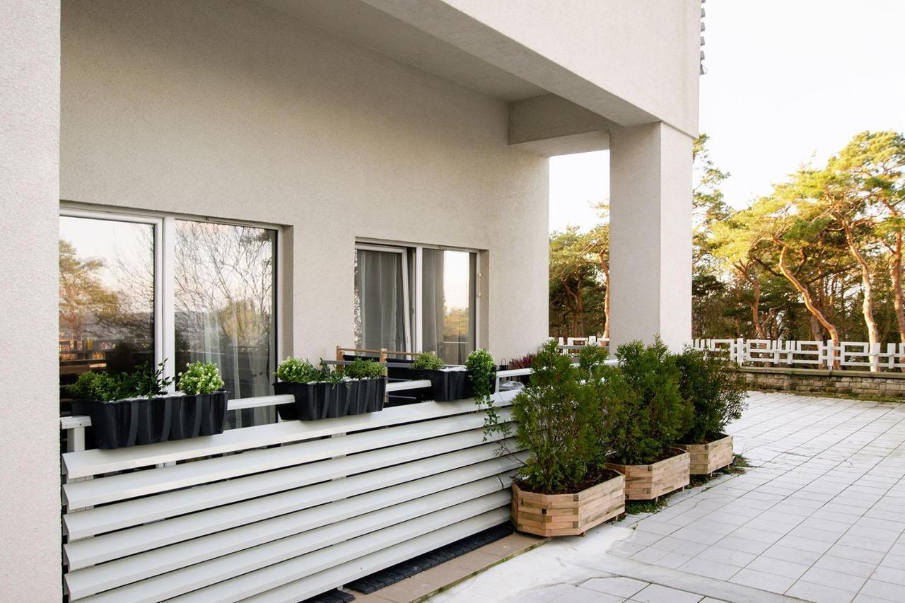 Strandidylle Apartment Mit Meerblick Und Kamin 米兹多洛杰 外观 照片