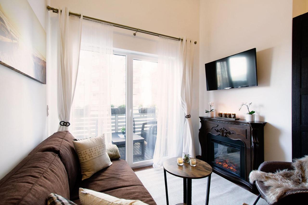 Strandidylle Apartment Mit Meerblick Und Kamin 米兹多洛杰 外观 照片