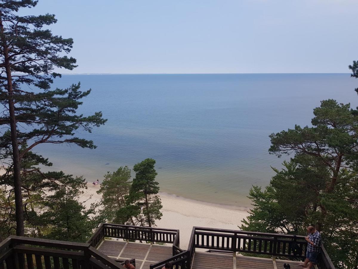 Strandidylle Apartment Mit Meerblick Und Kamin 米兹多洛杰 外观 照片