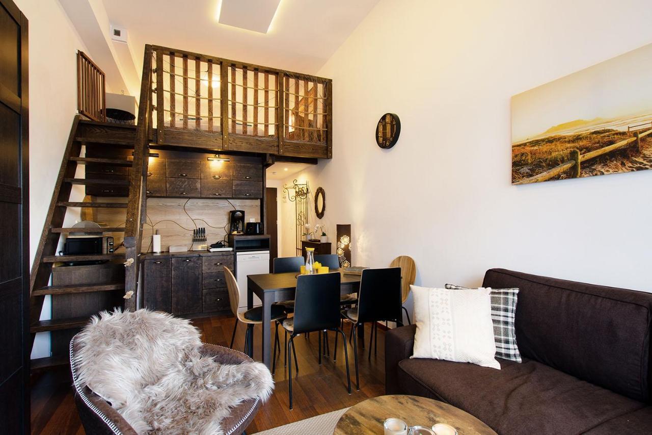 Strandidylle Apartment Mit Meerblick Und Kamin 米兹多洛杰 外观 照片